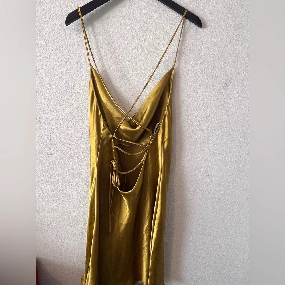 MINI SLIP DRESS - Picture 2 of 2
